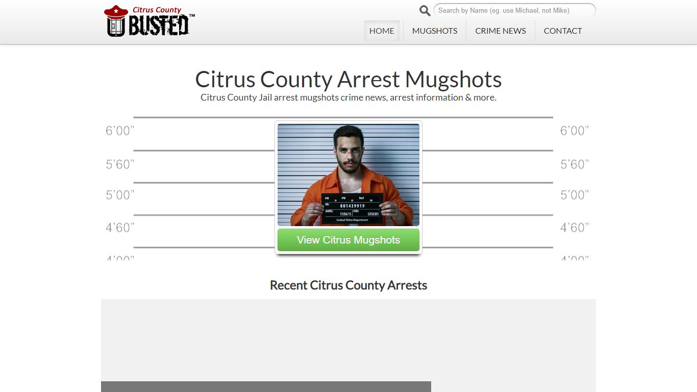 Citrus County Busted - Arrest Mugshots